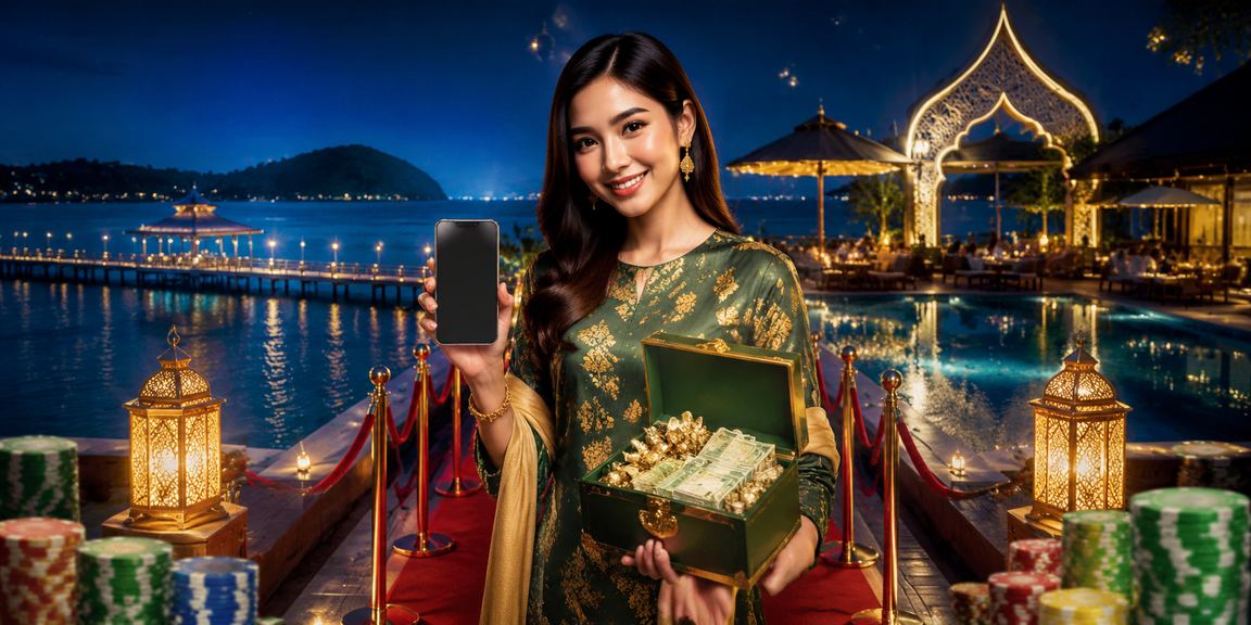 Pengguna surga88 di Terengganu bermain kasino mudah alih sempena Hari Raya